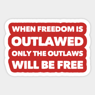 Outlaws Sticker